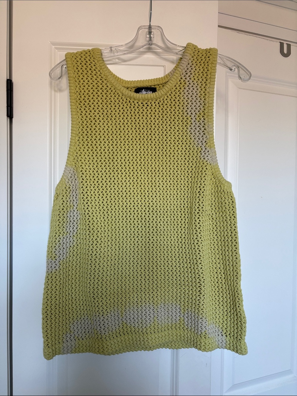 Stussy Crochet Knit Tank Top